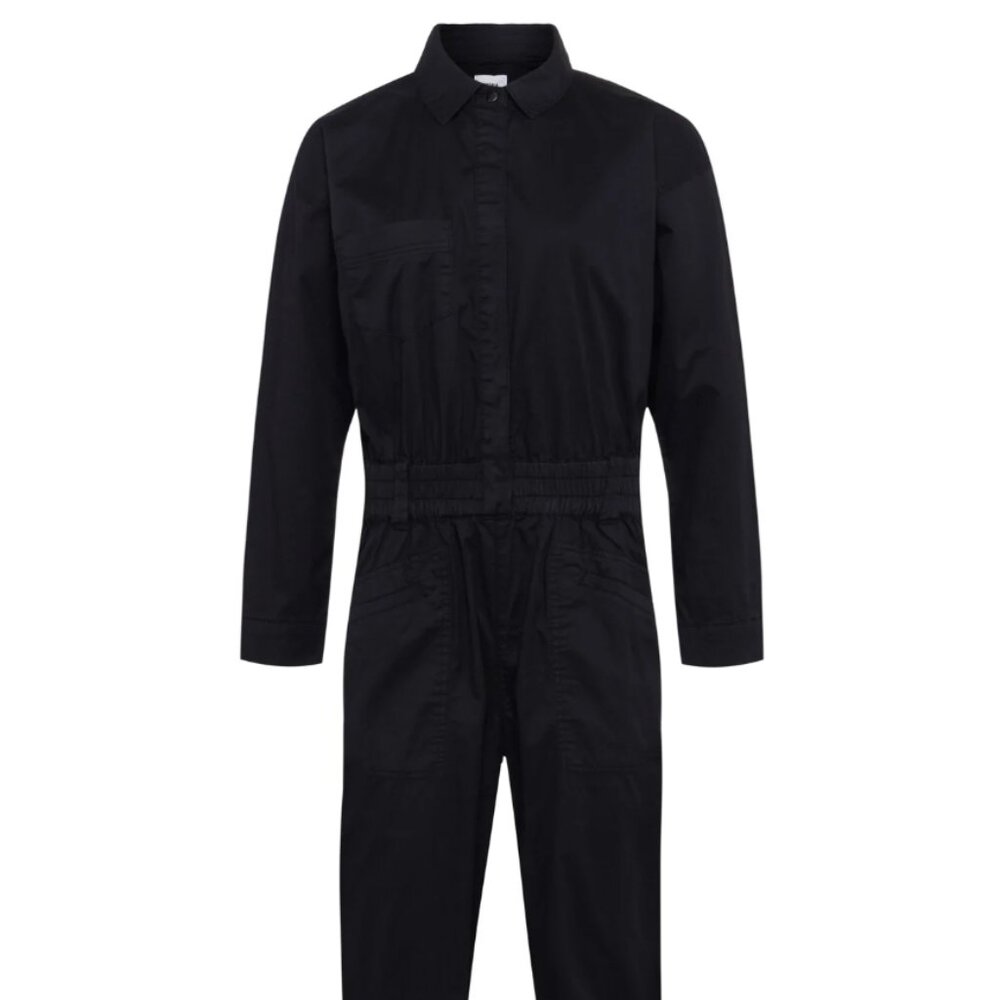 Selena Long Sleeve Pinch Waist Jumpsuit